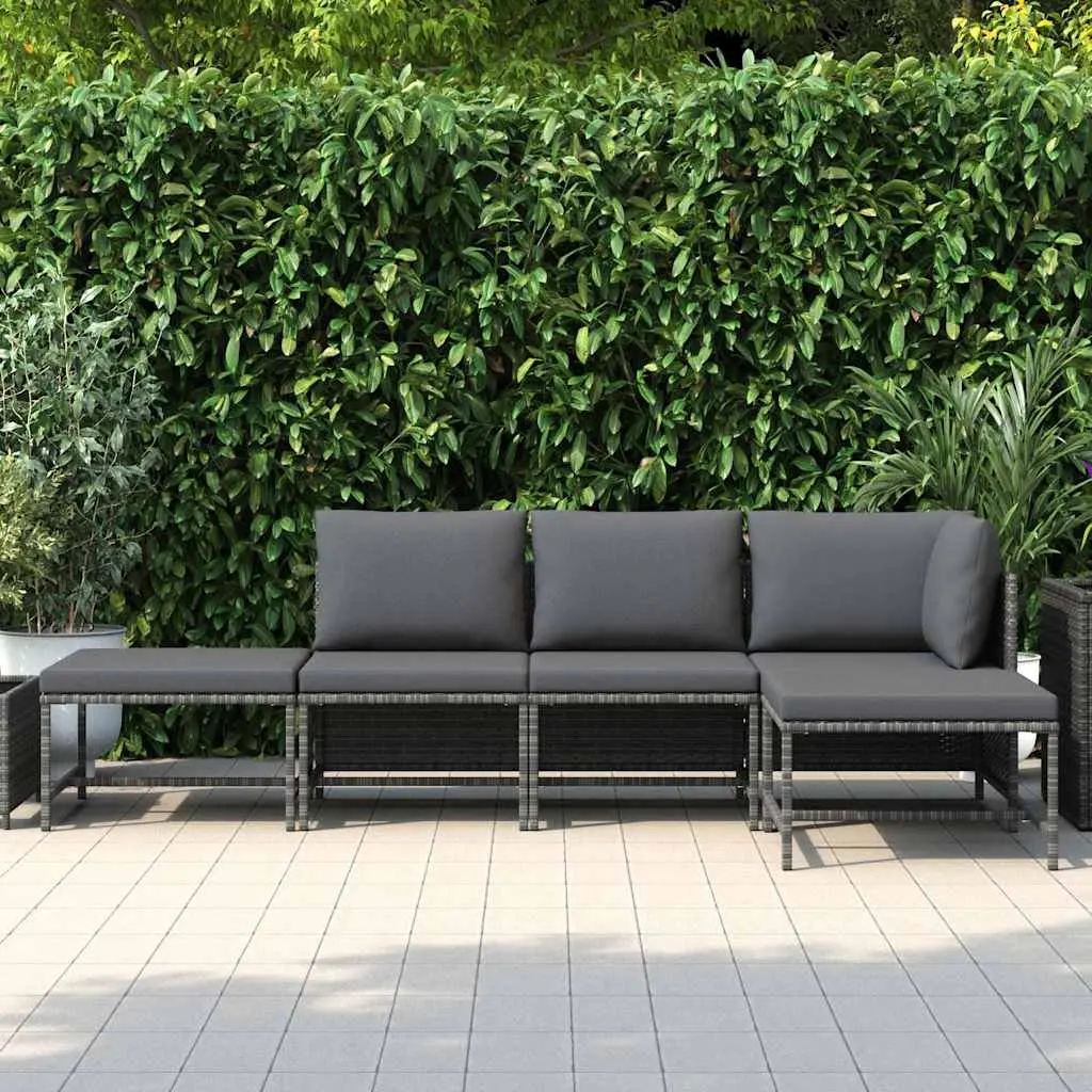5-Piece Outdoor Sofa Set with Comfort in Mind