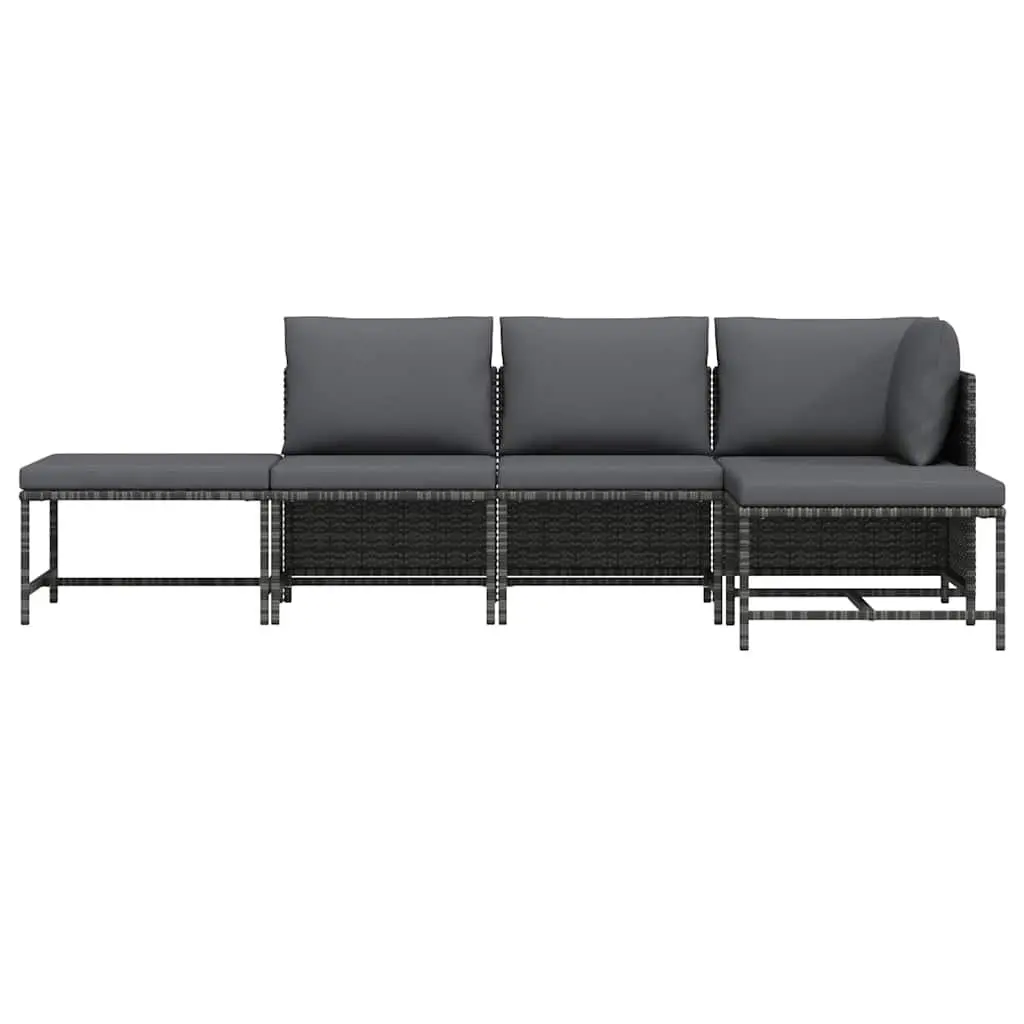 5-Piece Outdoor Sofa Set with Comfort in Mind