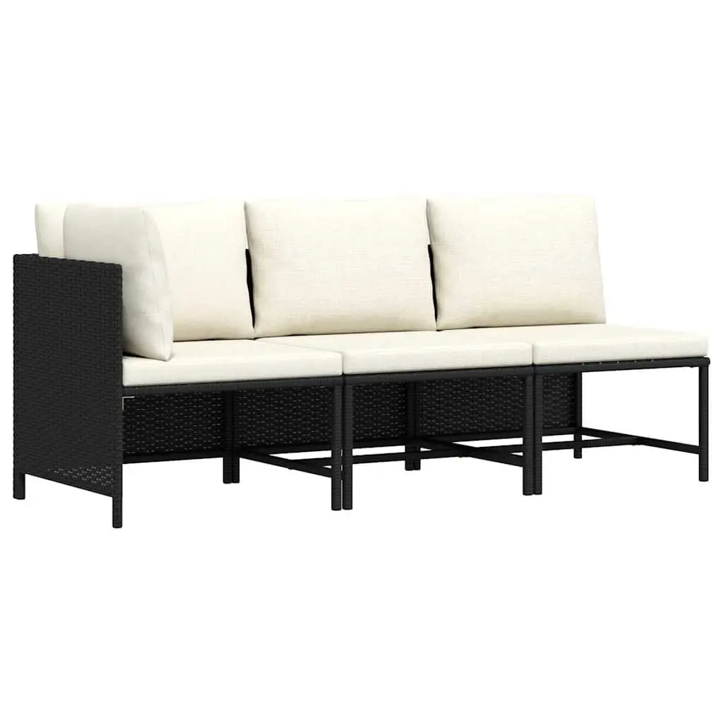 3-Piece Garden Sofa Set