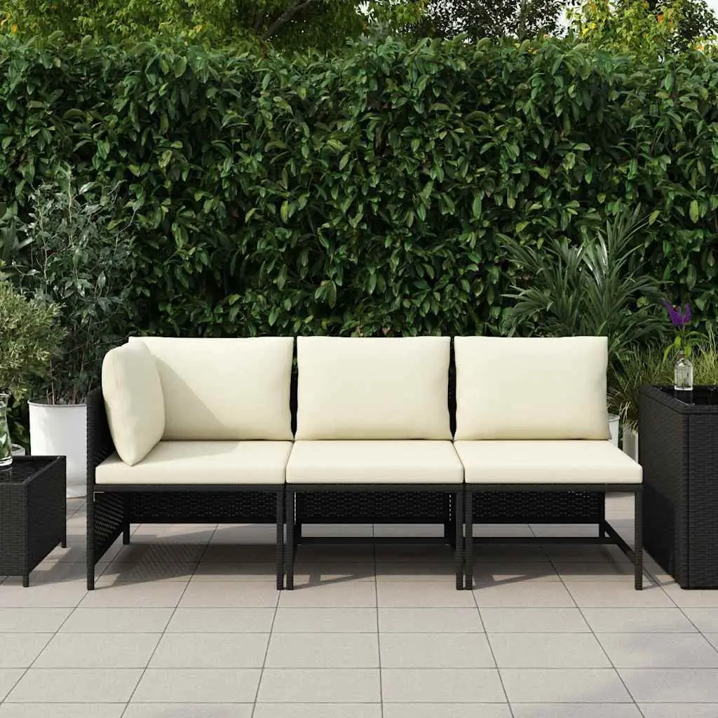 3-Piece Garden Sofa Set