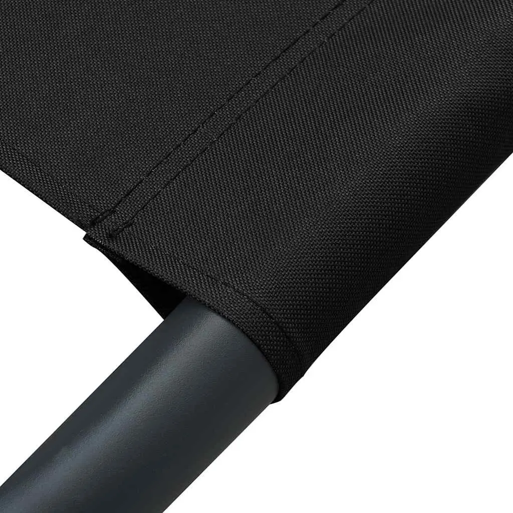 Double Canopy Sunbed with Pillows