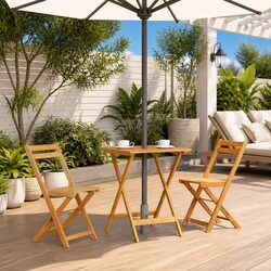 Reliable and Practical Folding Garden Table for Outdoors