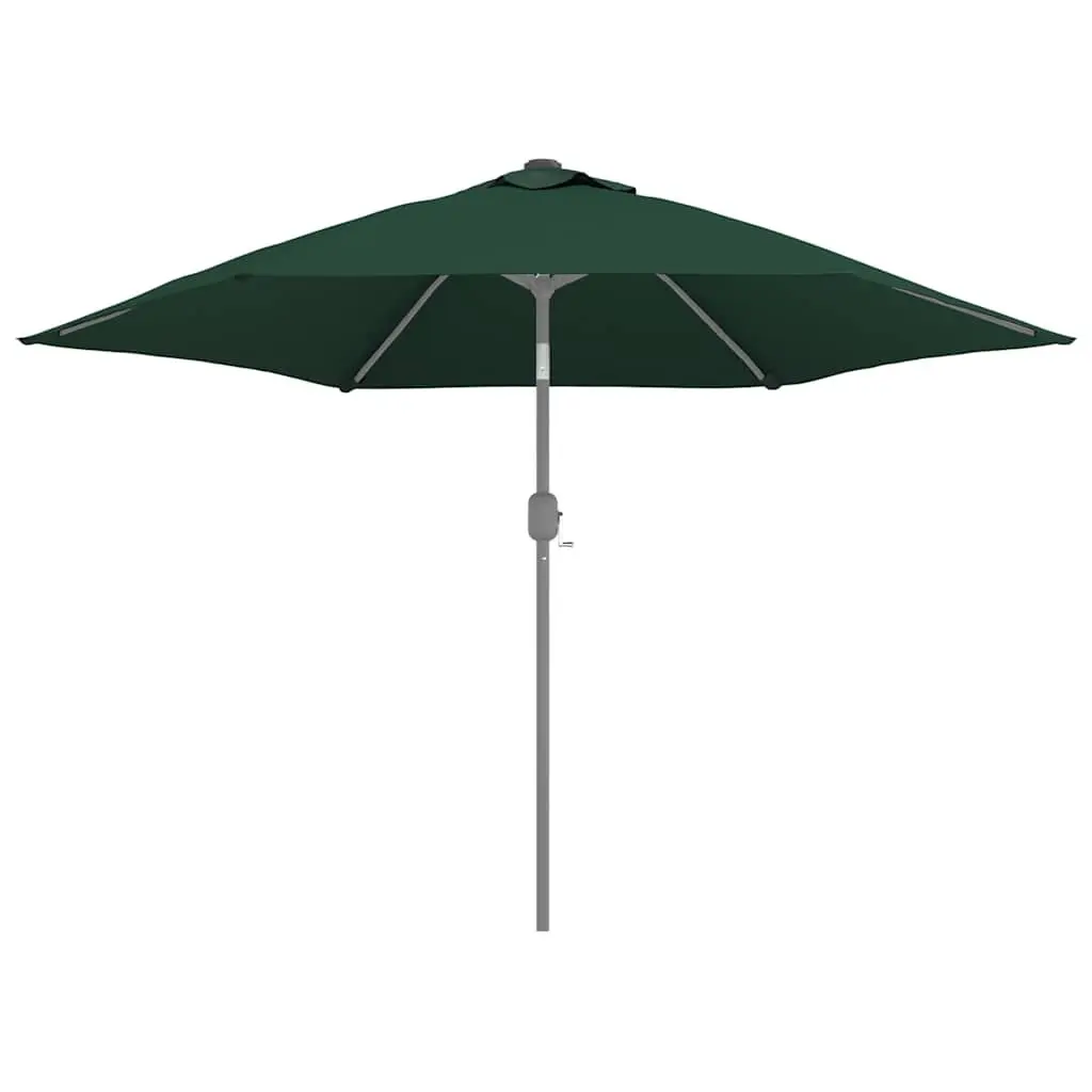 Outdoor Parasol Replacement Fabric Green 300cm UV Protective Shade Cover