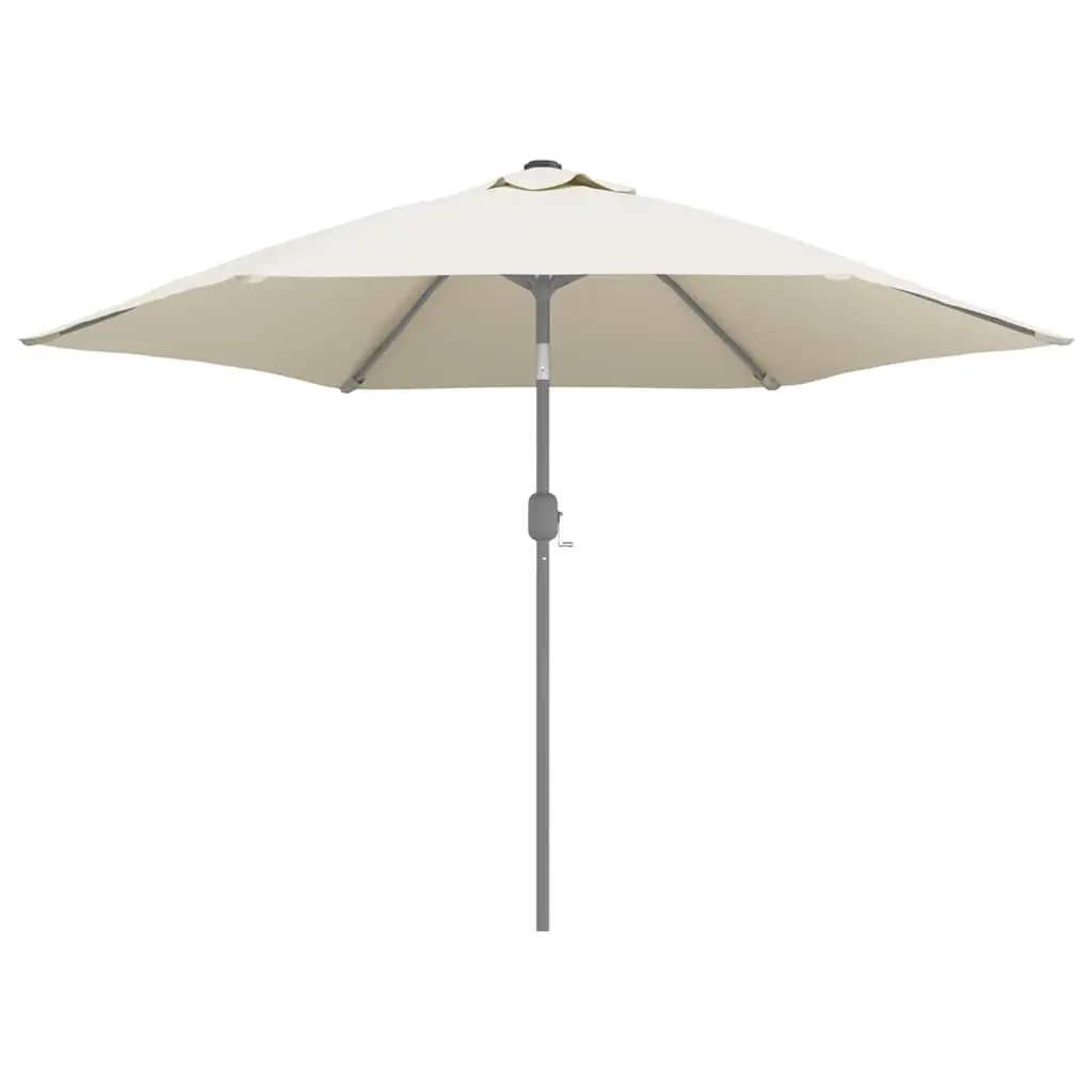 Replacement Fabric Outdoor Parasol Sunshade Cover 300 cm Sand UV Protection