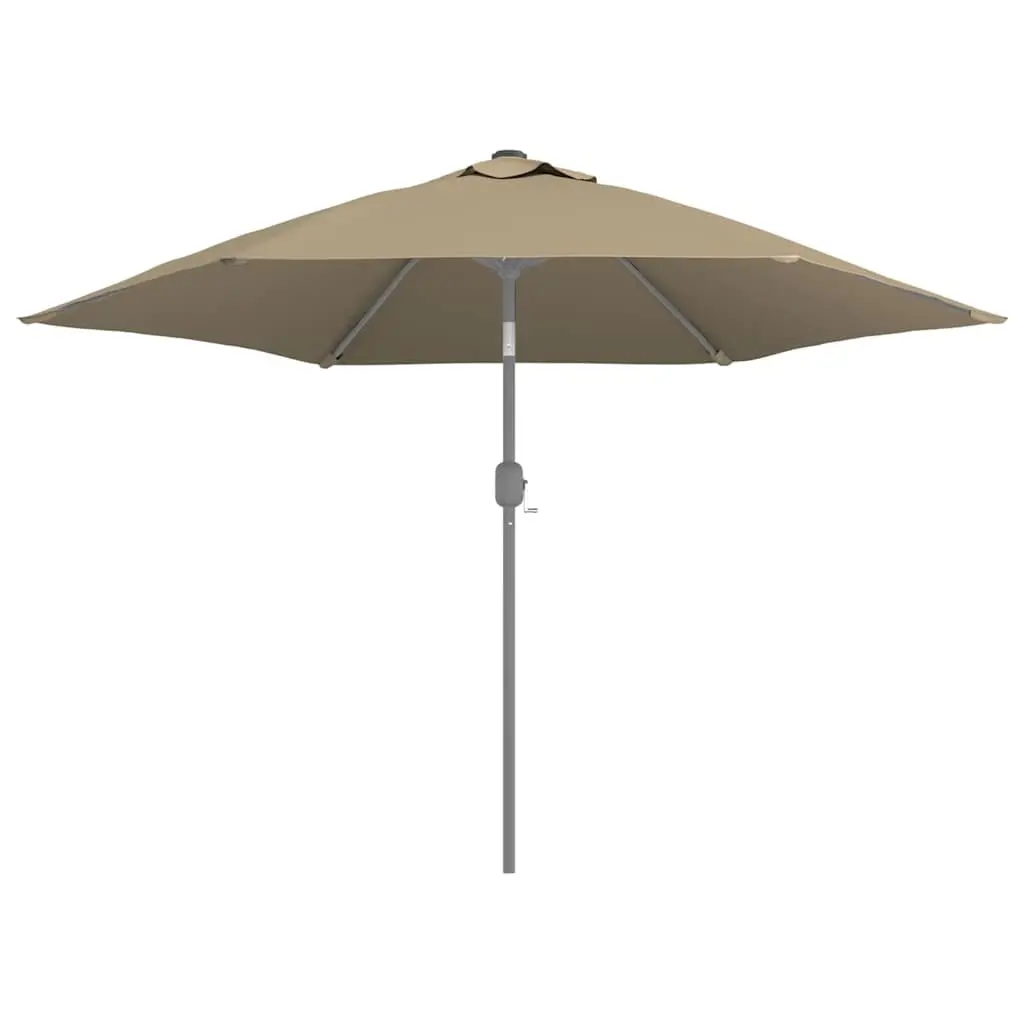 Replacement Parasol Fabric UV Protection 300cm Taupe