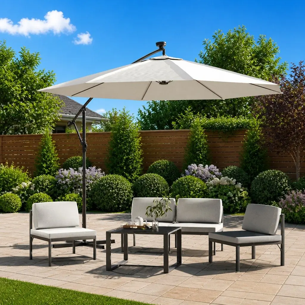Replacement Fabric for Cantilever Umbrella UV Protective 300 cm Sand