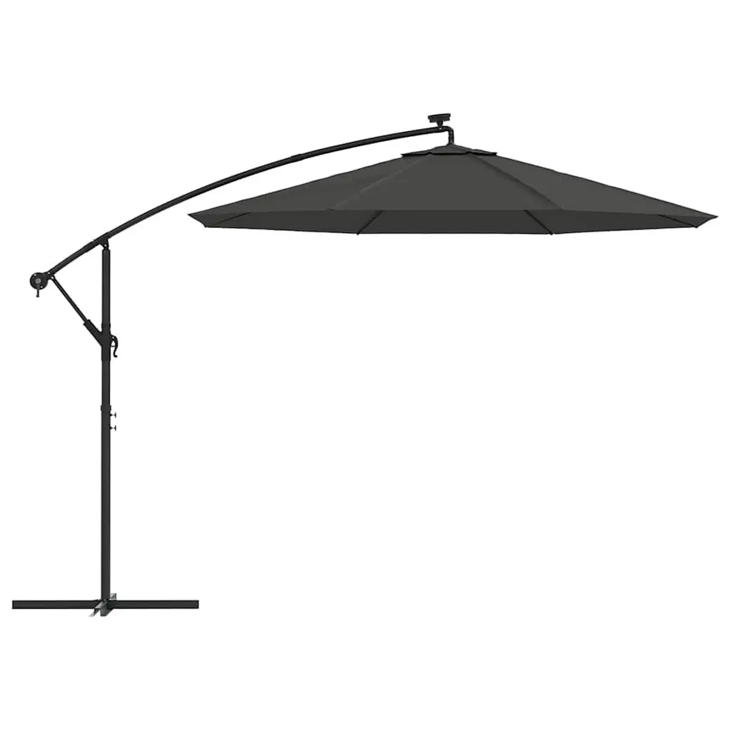 Replacement Fabric Parasol 300cm UV Protective Anthracite