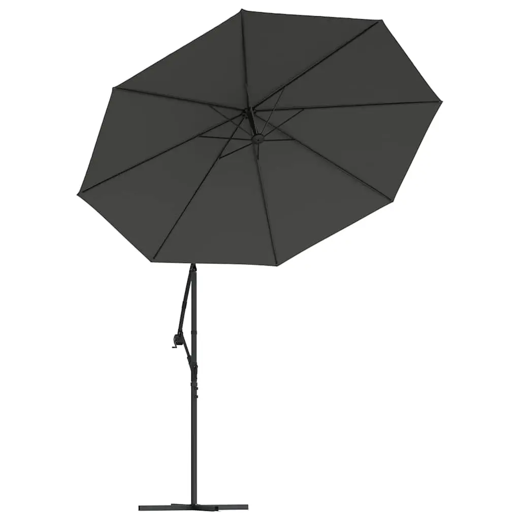 Replacement Fabric Parasol 300cm UV Protective Anthracite