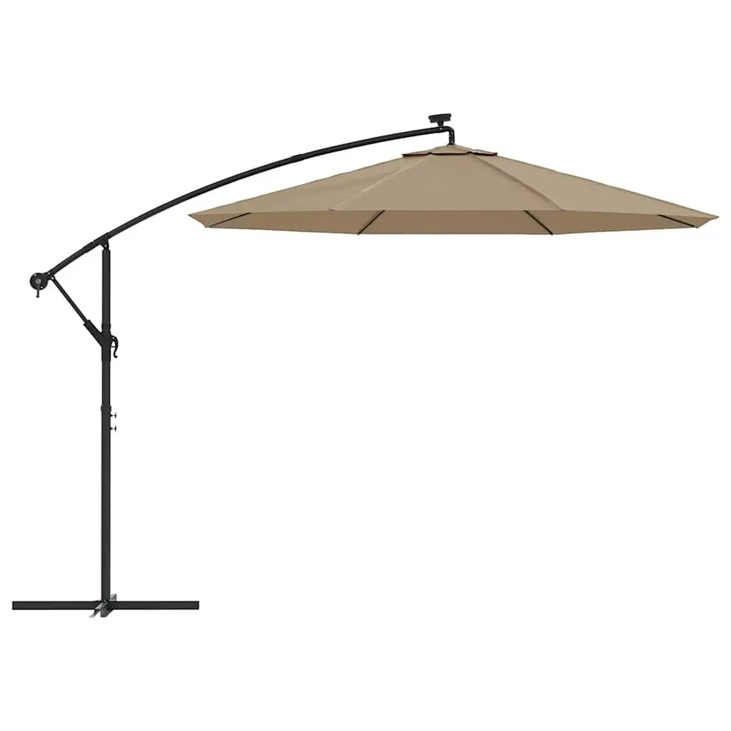 Replacement Fabric for Cantilever Umbrella UV Protective 350 cm Taupe