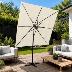 Reliable 4-Tier Patio Umbrella - Convenience and Value