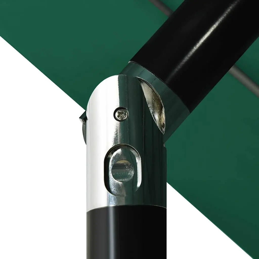 Garden Parasol UV Protection 3.5m Green