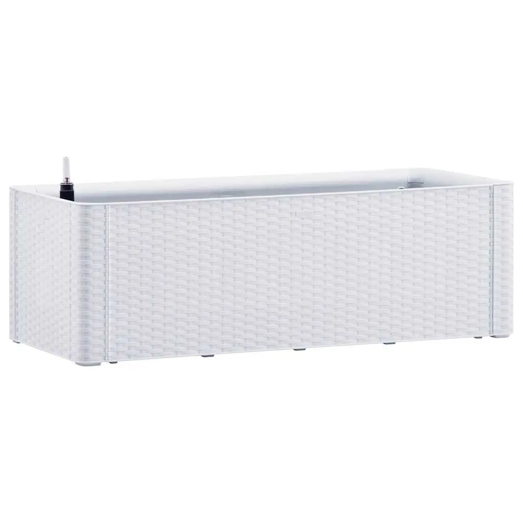 Raised Garden Bed Self Watering System 100 x 43 x 33 cm White