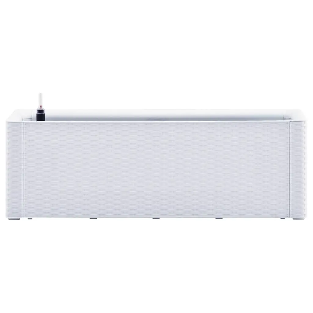 Raised Garden Bed Self Watering System 100 x 43 x 33 cm White