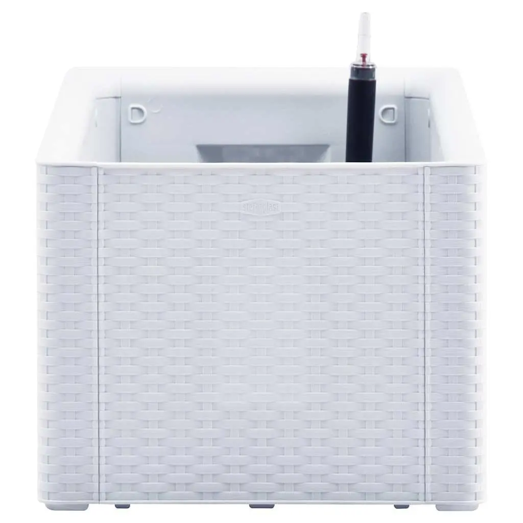 Raised Garden Bed Self Watering System 100 x 43 x 33 cm White