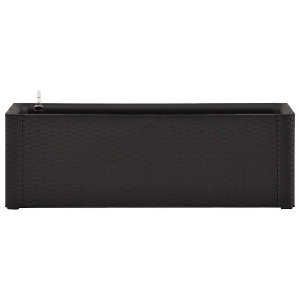 Raised Garden Bed Self Watering System Planter 100 x 43 x 33 cm Anthracite
