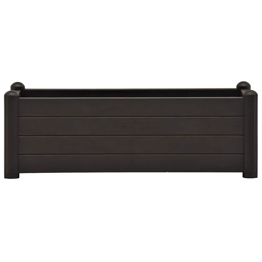 Raised Garden Bed Planter Indoor Outdoor 100x43x35cm Anthracite