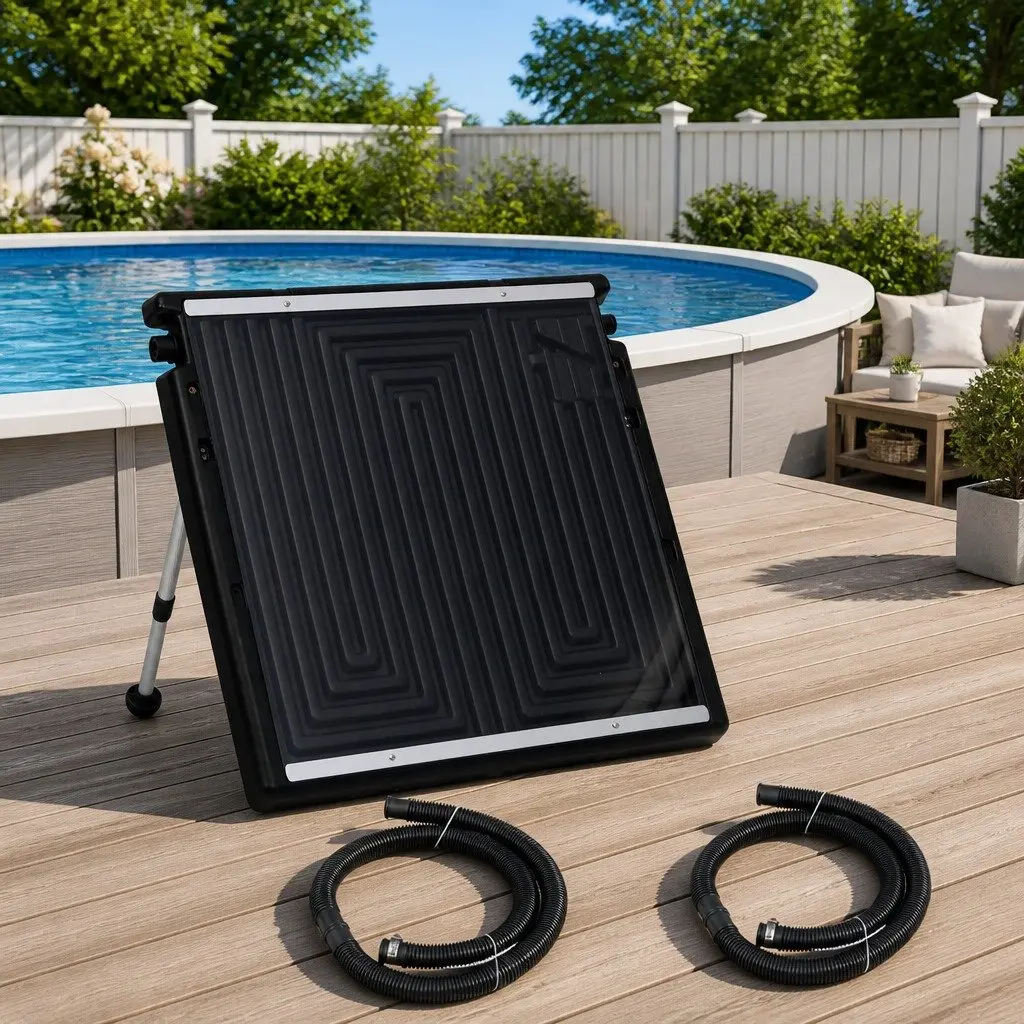 Pool Solar Heating Panel 75x75 cm Above Ground Swimming Season Extender
