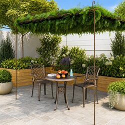 Practical Garden Pergola for Shade and Support