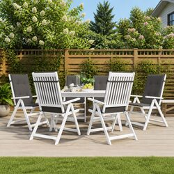 Comfortable Highback Chair Cushions - 6 Pack