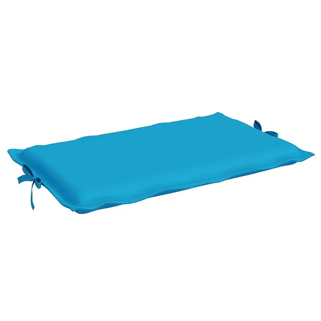 Sun Lounger Cushion Pad Outdoor Garden Patio Chair Seat Blue 186x58x4cm