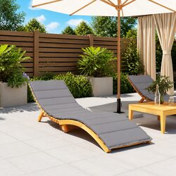 Affordable Grey Sun Lounger Cushion for Maximum Comfort