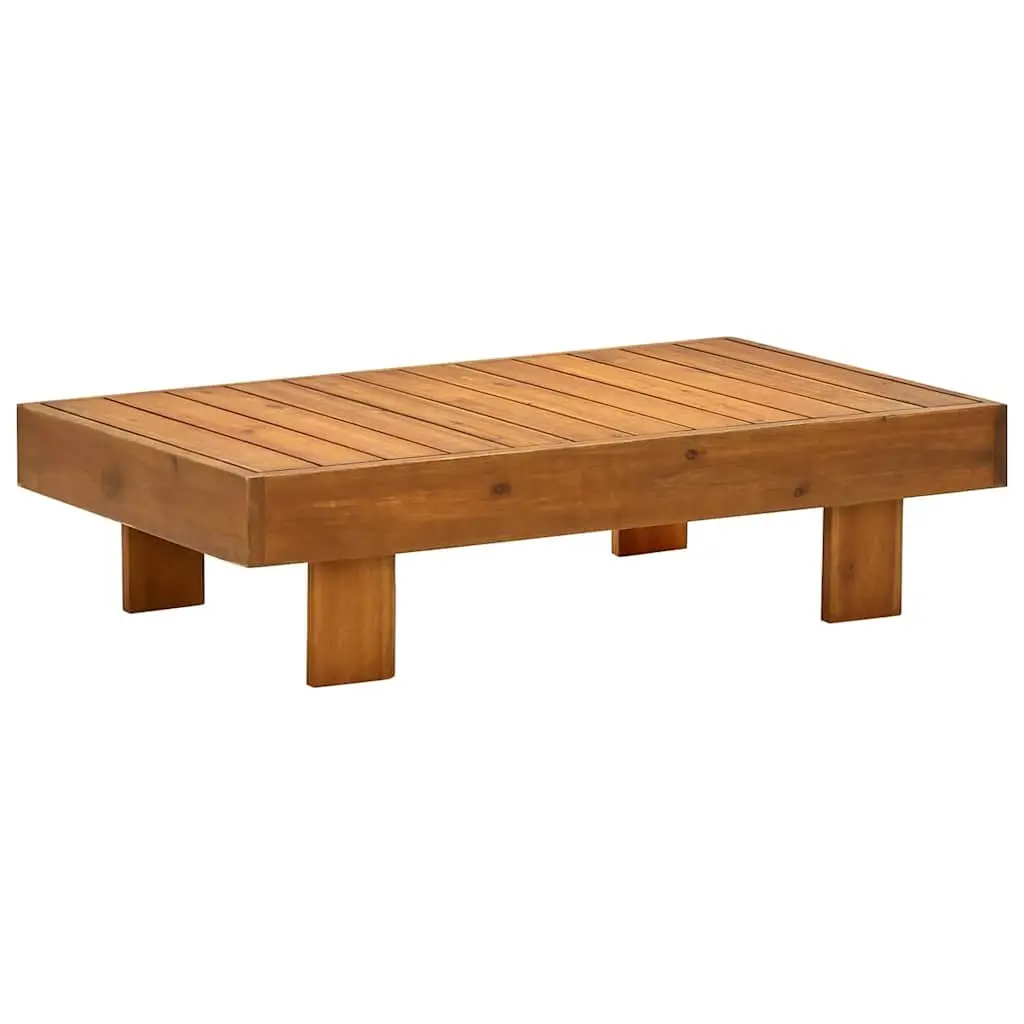 5 Piece Garden Lounge Set Solid Acacia Wood Grey Cushions Outdoor Furniture