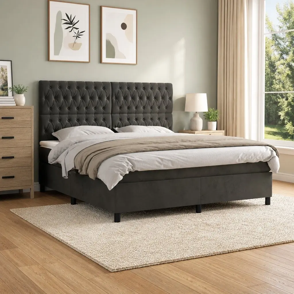 Queen Size Bed with Pocket Spring Support