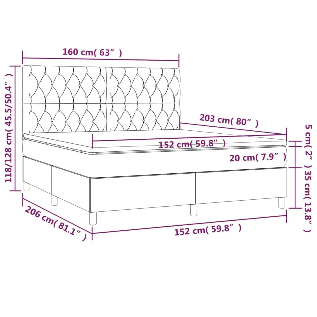 Queen Size Bed with Pocket Spring Support
