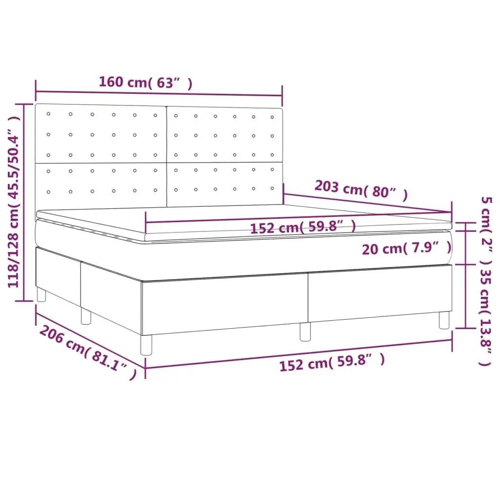 Queen Size Bed with Pocket Spring Support