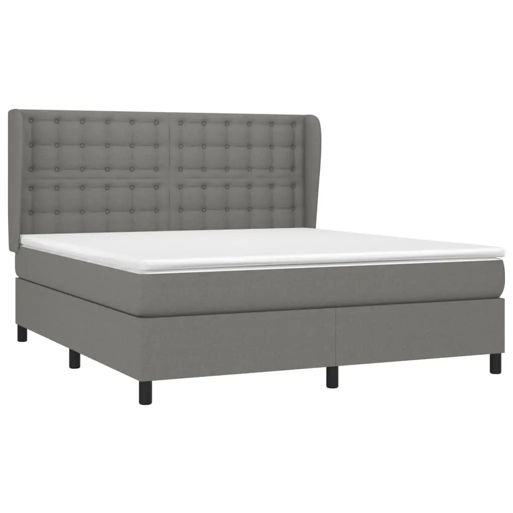 Queen Size Box Spring Bed with Mattress Included