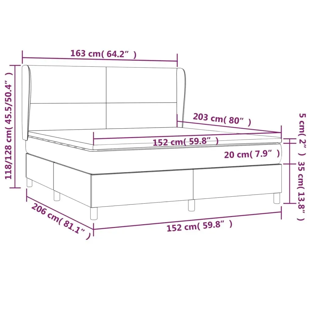 Queen Size Box Spring Bed for Peaceful Sleep