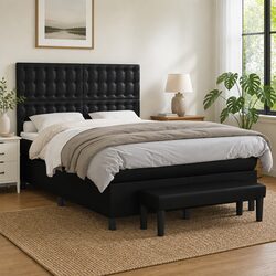 Comfort and Practicality in This Double Box Spring Bed