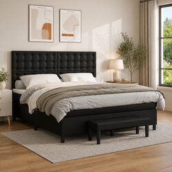 Reliable Queen Size Box Spring Bed for Comfort and Value