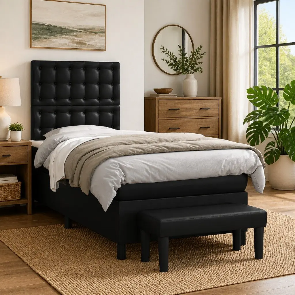 King Single Box Spring Bed for Peaceful Nights