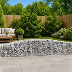 Value-Driven Arched Gabion Baskets for Gardens