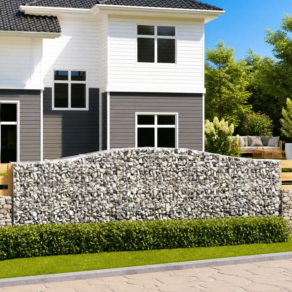 4 pcs Arched Gabion Baskets for Gardens