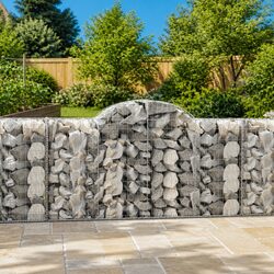 Reliable Arched Gabion Baskets - 6 Piece Set