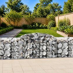 Reliable Arched Gabion Baskets 6 pcs for Your Space