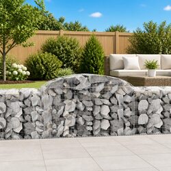 Value-Packed 7 pcs Arched Gabion Baskets for Your Garden