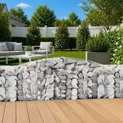 Reassuringly Durable 2-Piece Arched Gabion Baskets