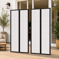 Reliable Insect Door Curtains 2 pcs 220x110 cm for Home Use