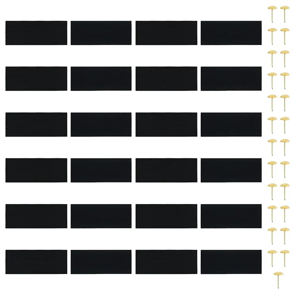 Insect Door Curtains Black 230x160 cm 2 Piece Mesh Screen for Flies Mosquitoes and Insects