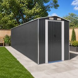 Reliable Anthracite Garden Shed for Everyday Use