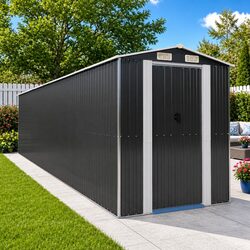 Reliable Anthracite Garden Shed for All Your Tools
