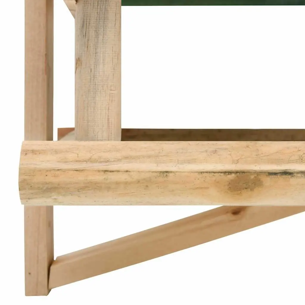 Bird Feeder Wall Tree Mount Outdoor Feeding Station 35 x 29.5 x 21 cm Brown
