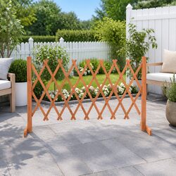 Reliable Wooden Trellis Panel for Your Garden