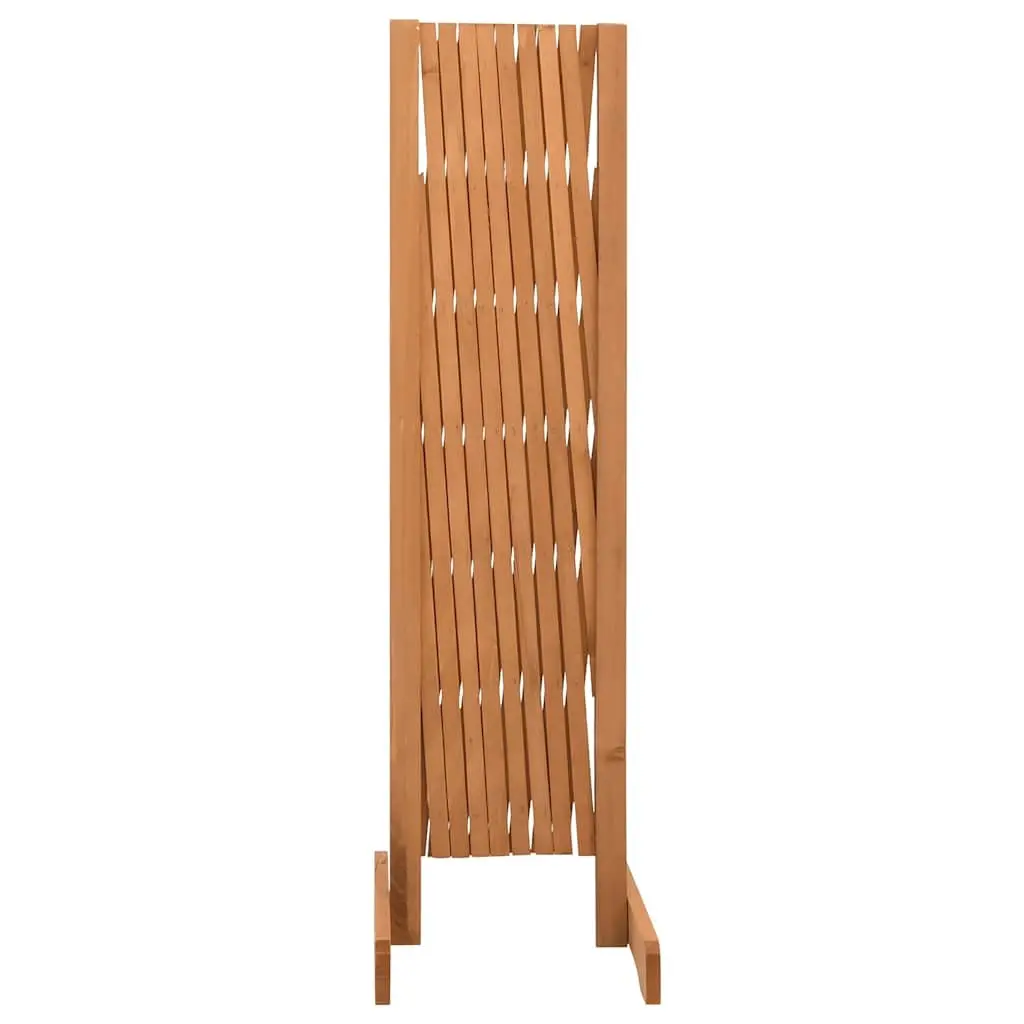 Wooden Garden Trellis Fence Panel Expandable Outdoor Privacy Screen 180cm Orange