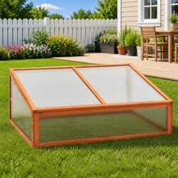 Wooden Greenhouse 100x65x40 cm: Practical Garden Solution