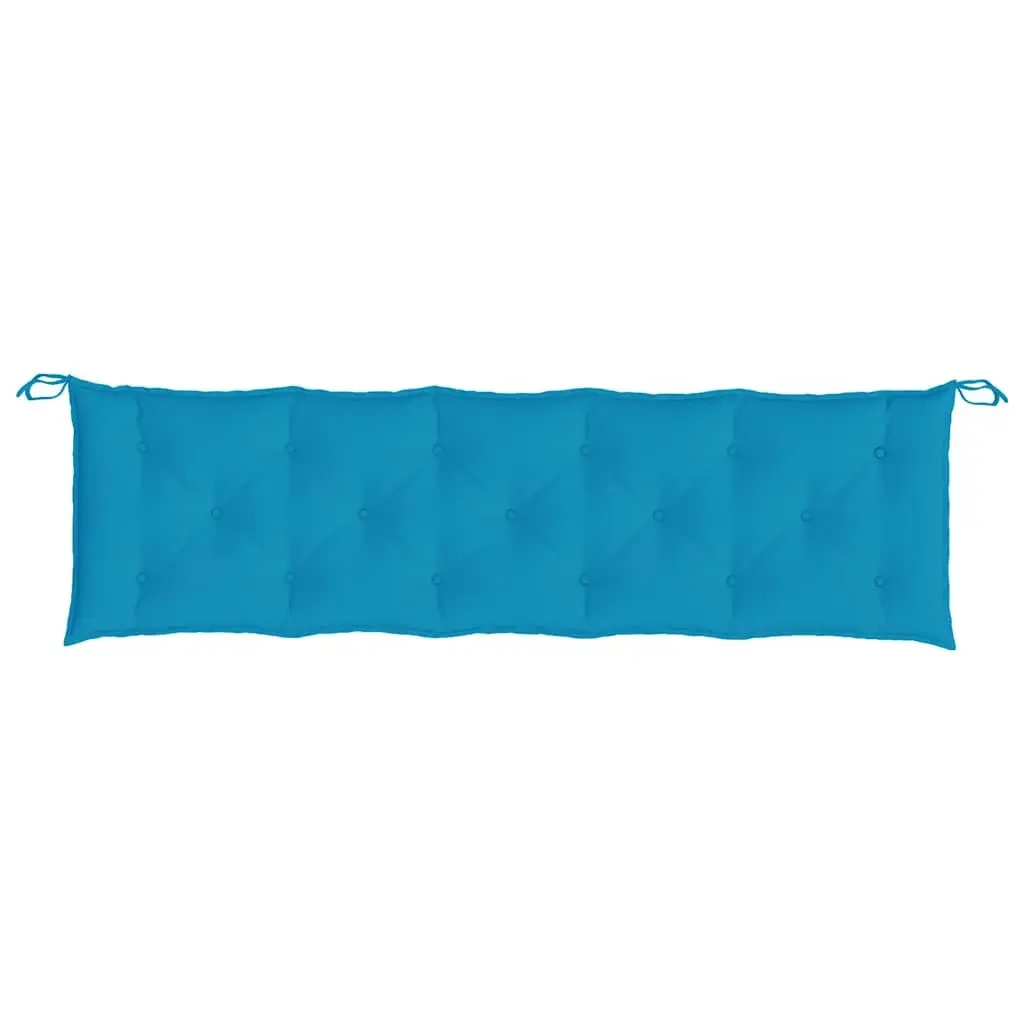 Garden Bench Cushion Outdoor Seat Pad 180x50x7 cm Blue Oxford Fabric
