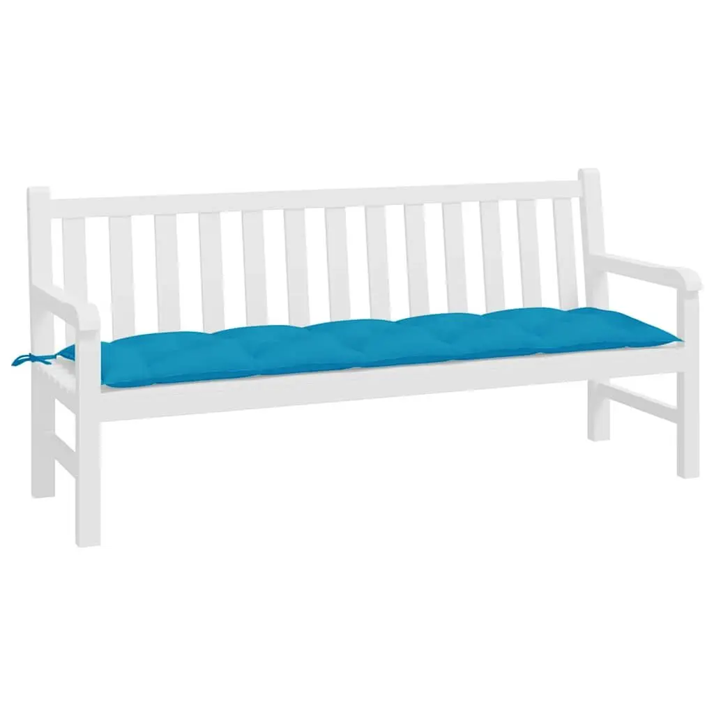 Garden Bench Cushion Outdoor Seat Pad 180x50x7 cm Blue Oxford Fabric